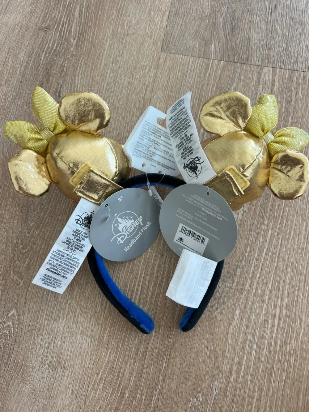 Disney Golden Minnie Plushes Headband